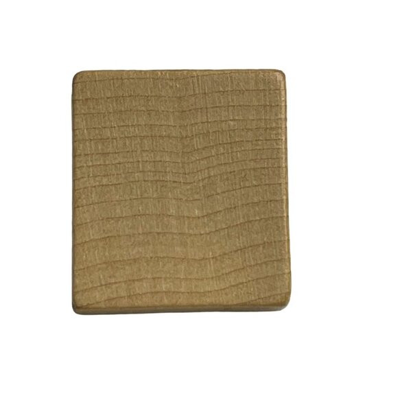 Scrabble Game Piece Letter U Replacement Wood Tile Genuine Standard Edition mq - Picture 2 of 2